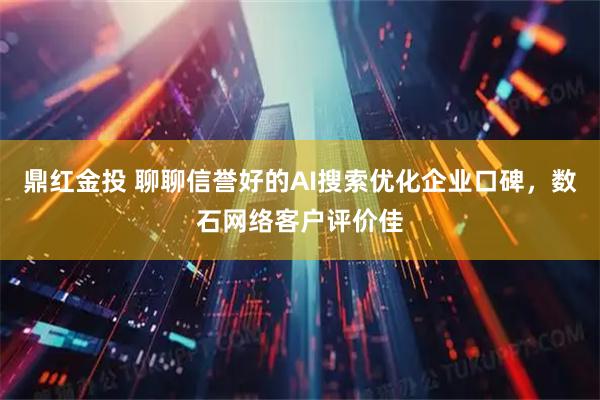 鼎红金投 聊聊信誉好的AI搜索优化企业口碑，数石网络客户评价佳